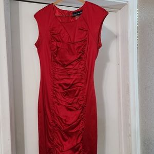 Bianca Nygara Red dress 6